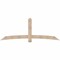 Ekena Millwork Bellingham Smooth Timber Gable Bracket, Douglas Fir, 96"W x 36"H x 3 1/2"D x 5 1/2"F, 9/12 Pitch GBW096X36X0406BEL00SDF - alternate 1